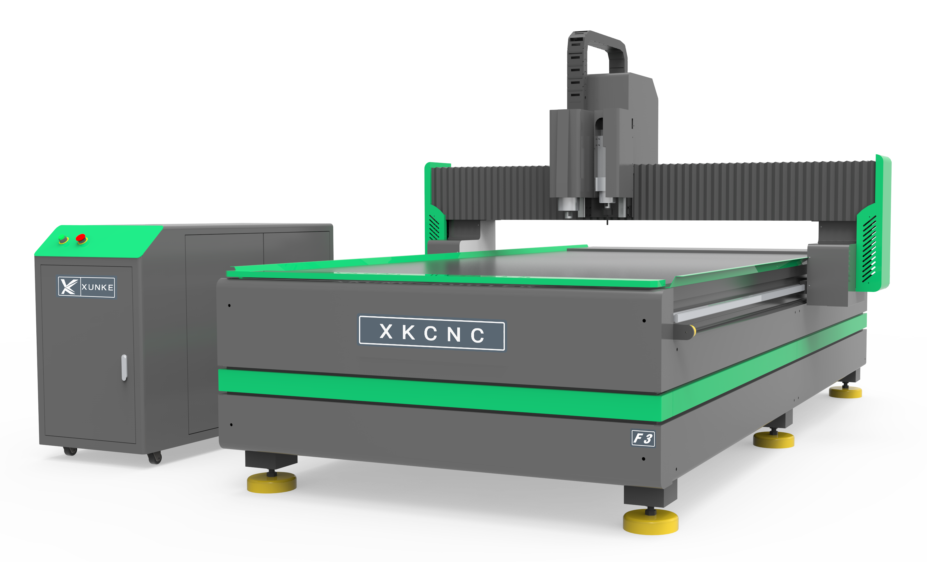 XK-F3 CNC Router with Vibration Knife And CCD Camera